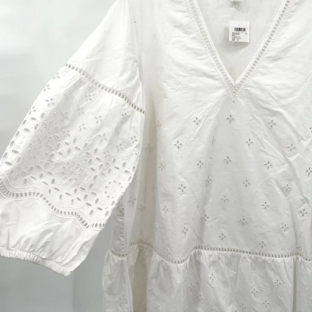 NWT Club Monaco Eyelet Dress - Sz M